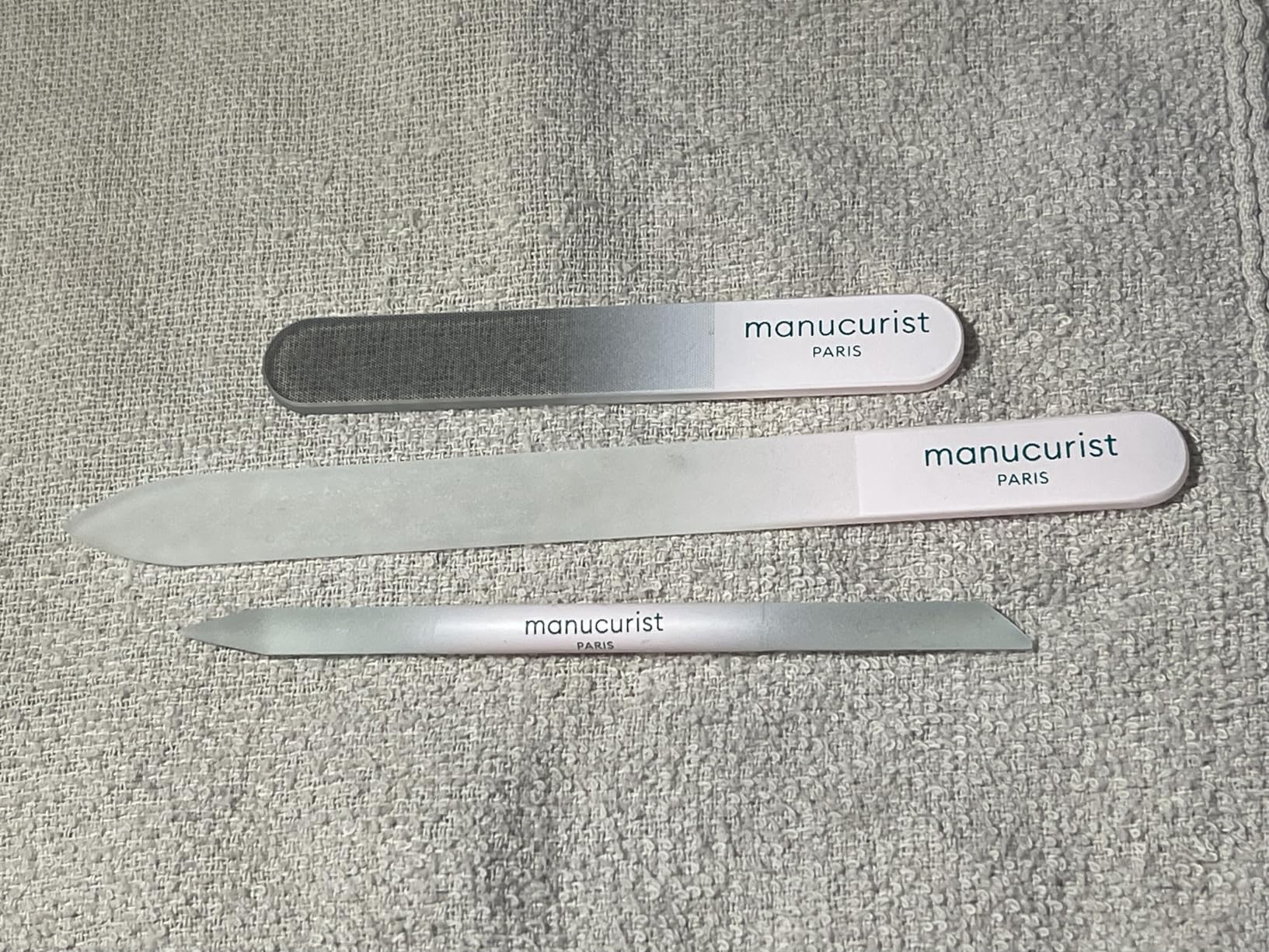 Manucurist Trio Coutellerie coffret manucure verre 3 pièces