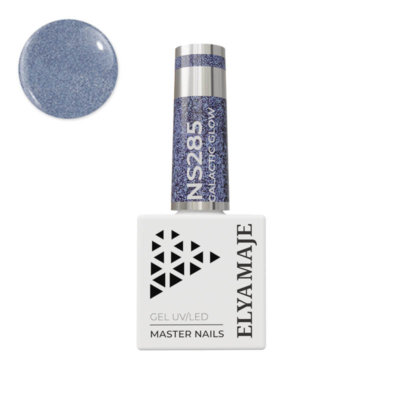 Elyamaje N°285 Galactic Glow vernis semi-permanent réfléchissant