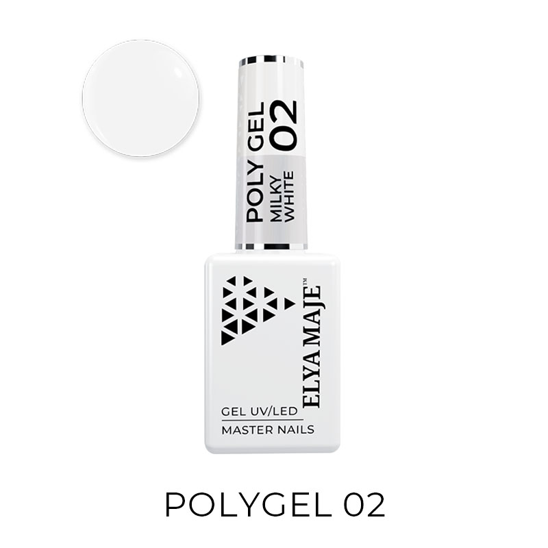Elyamaje Polygel Liquide Milky White n°2 gel blanc