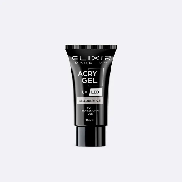 Élixir AcryGel #712 acrygel Sparkle Ice 30g résistant