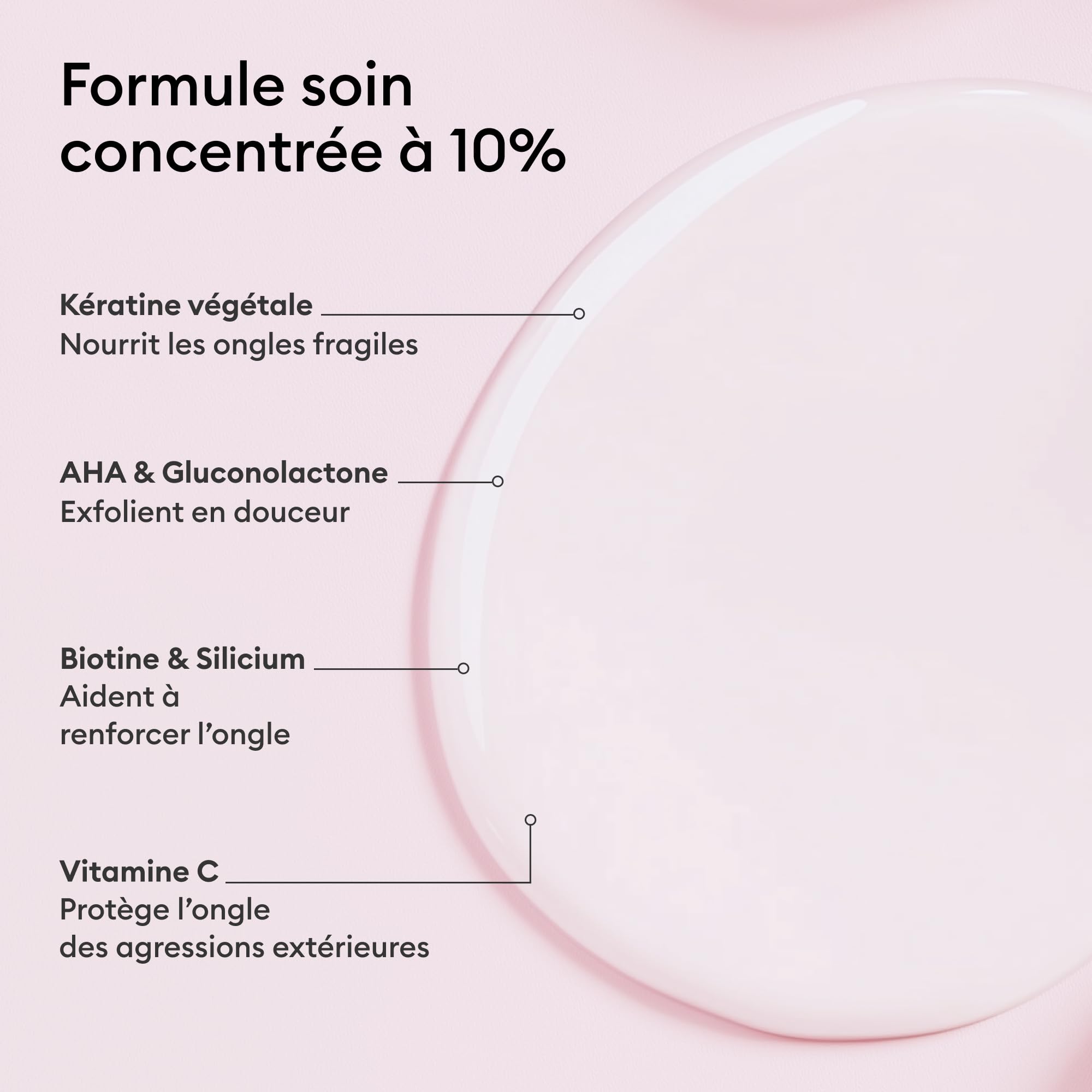 Manucurist Kératine Booster sérum durcisseur kératine