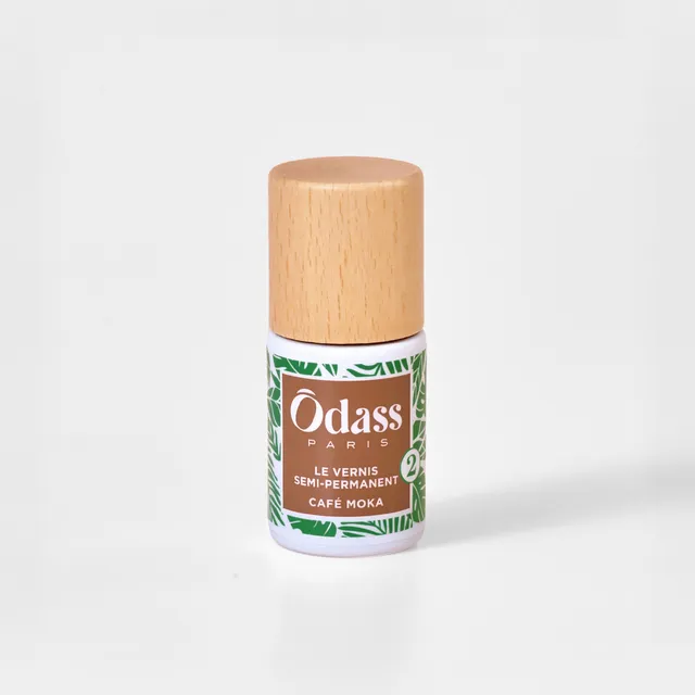 Ôdass Paris semi-permanent vernis café moka 10 ml biosourcé