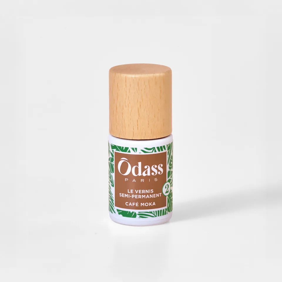 Ôdass Paris semi-permanent vernis café moka 10 ml biosourcé