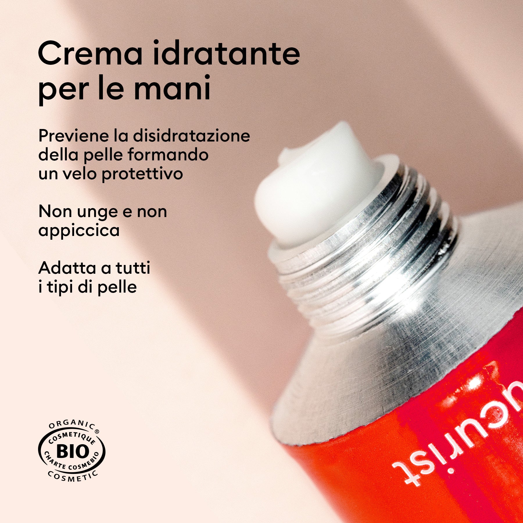 Manucurist Rose Nouvelle crème mains bio parfum rose