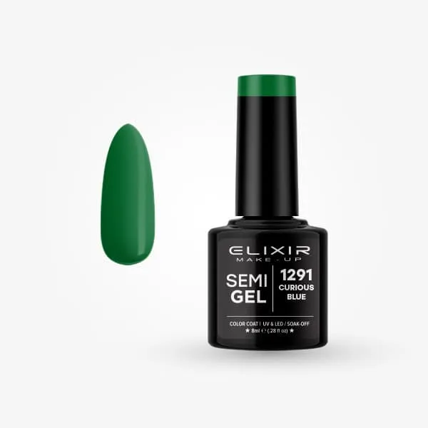 Élixir Semi Gel Vernis Semi-Permanent #1291 Curious Blue 8ml