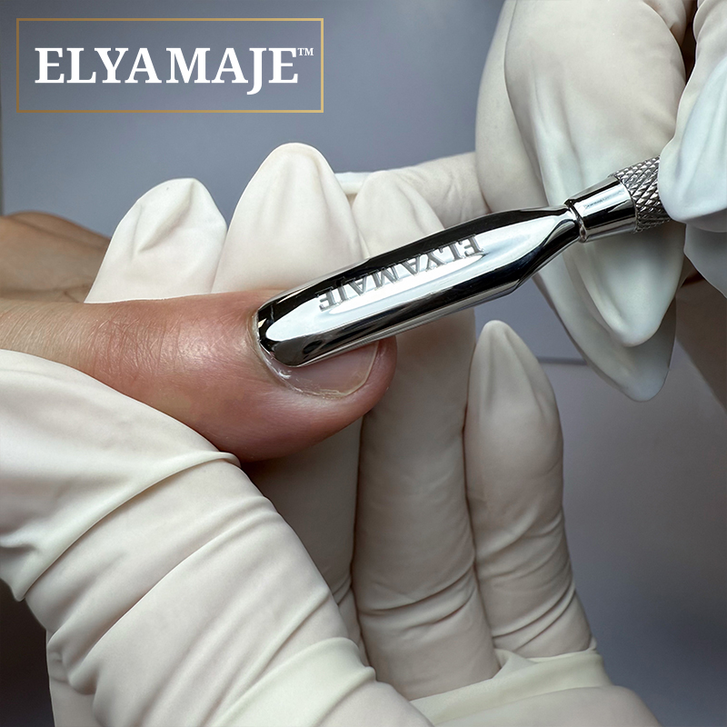 ElyaMaje Expert Pro Venus repousse-cuticules 2-en-1 inox