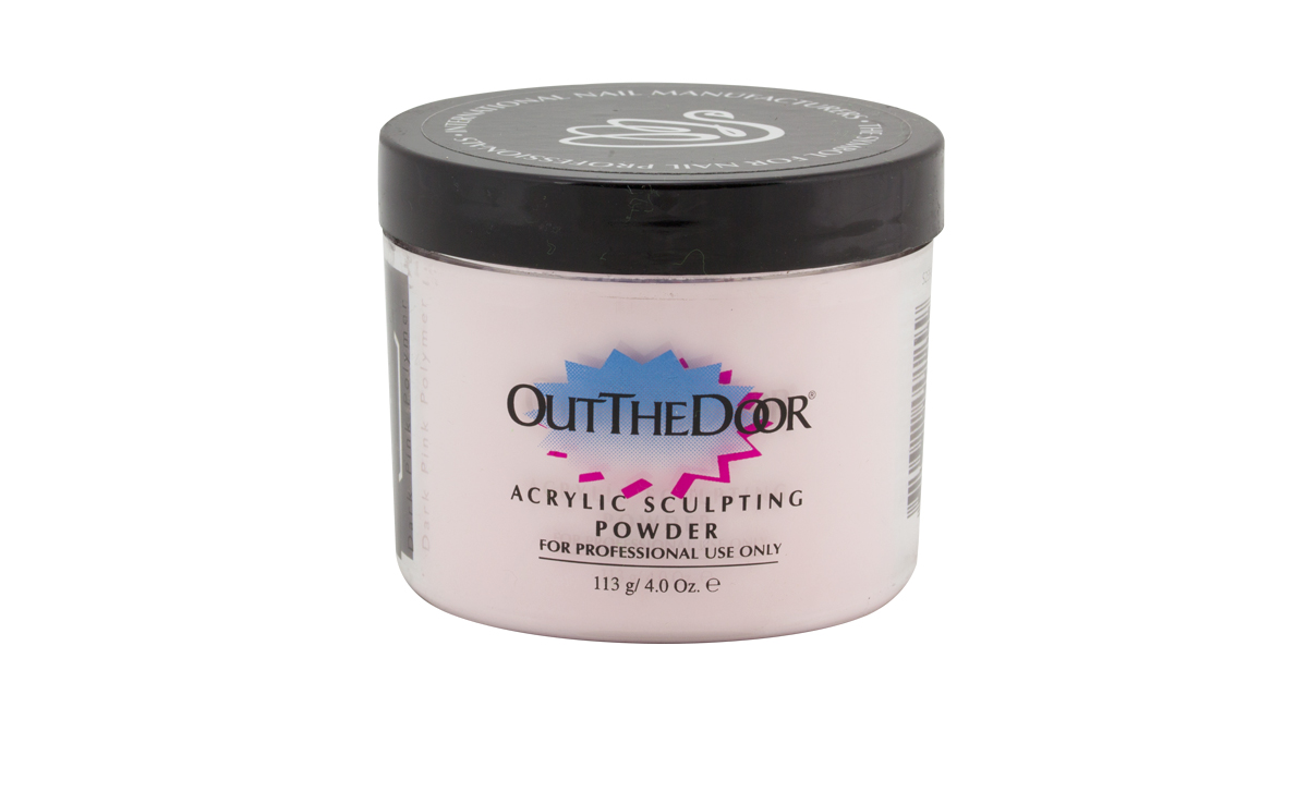INM Out The Door poudre acrylique Dark Pink 4 oz