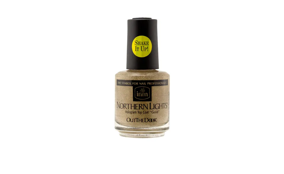 INM Northern Lights Gold top coat holographique