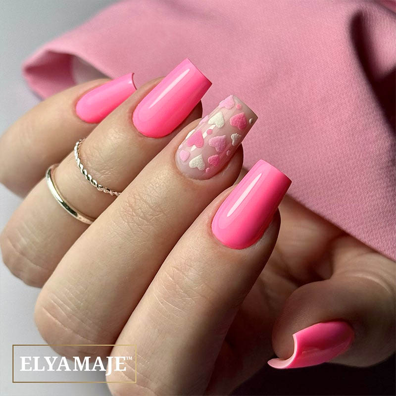 Elyamaje N°55 Mademoiselle vernis semi-permanent couvrant