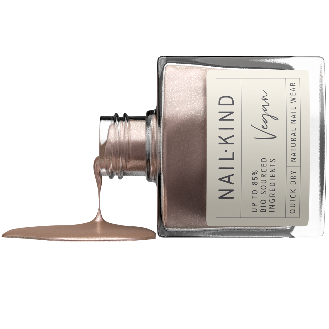 NAIL KIND The Colour Squad Glazed Brûlée vernis à ongles marron métallisé