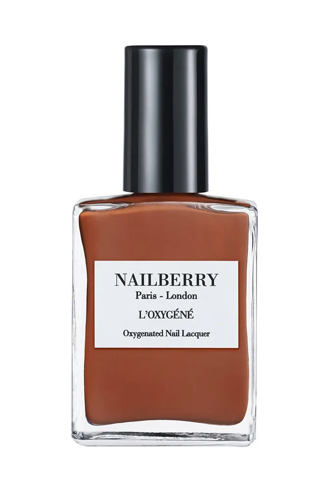 Nailberry L'Oxygéné Coffee vernis 15 ml marron opaque