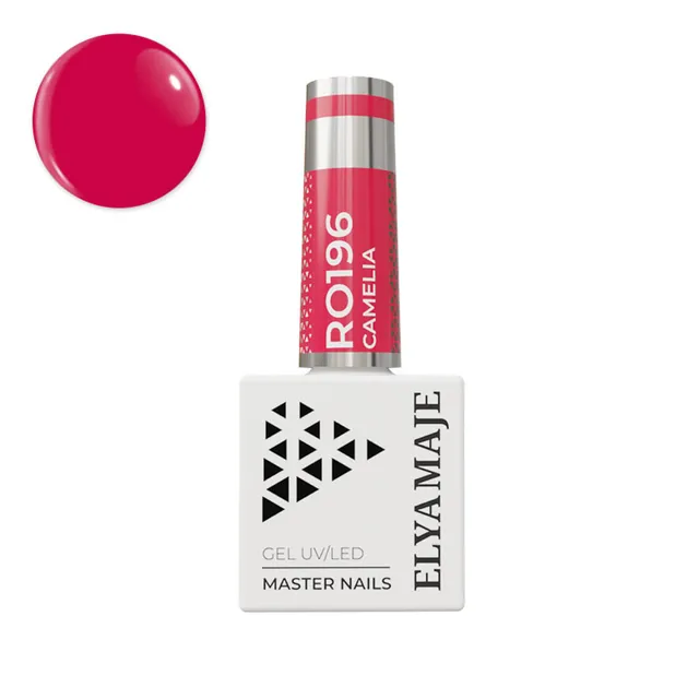 Elyamaje N°196 Camélia vernis semi-permanent rose