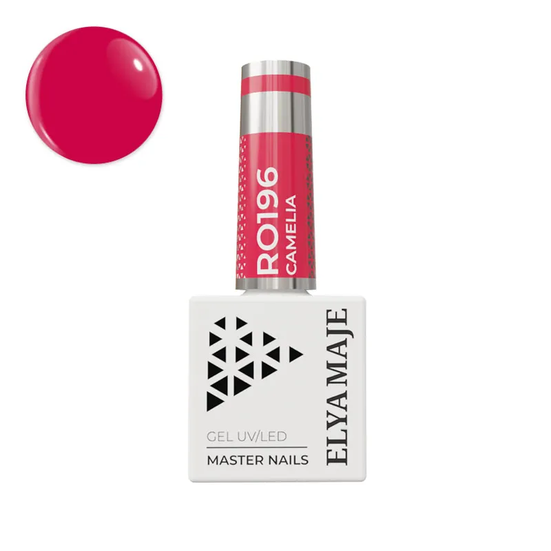 Elyamaje N°196 Camélia vernis semi-permanent rose