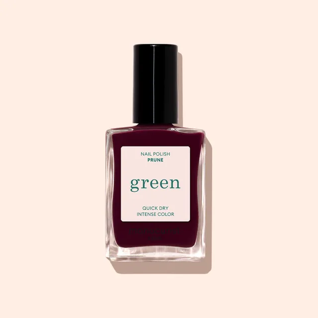 Manucurist Green Prune vernis à ongles bordeaux lie-de-vin