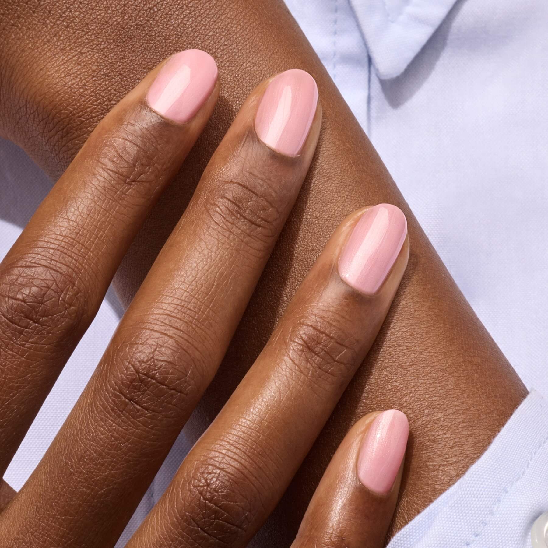 Manucurist Green Flash Satin vernis semi-permanent rose nacré