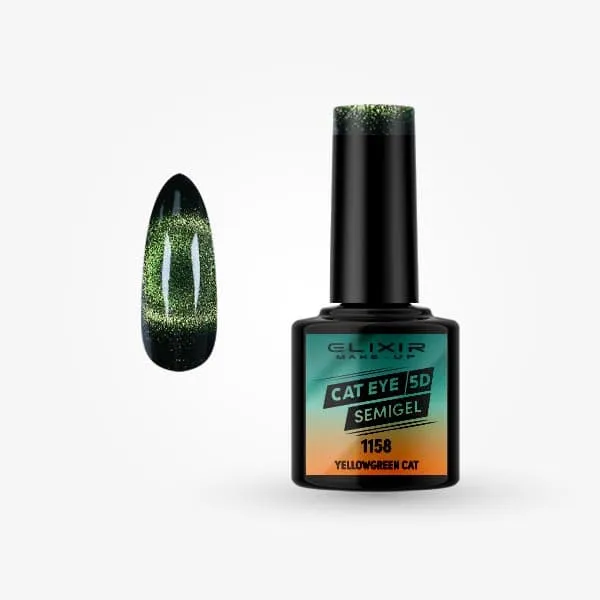 Élixir Cat Eye 5D #1158 vernis semi-permanent 8ml magnétique
