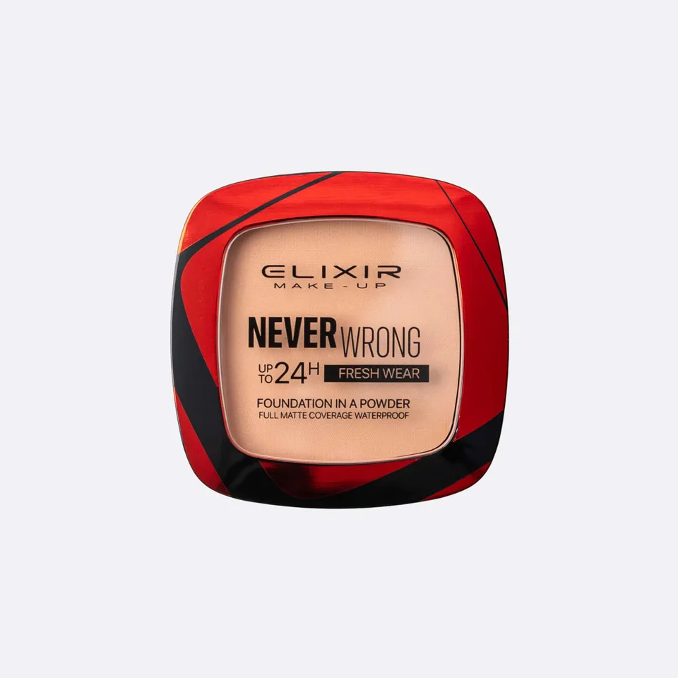 Élixir Never Wrong 944A fond de teint poudre compacte mat