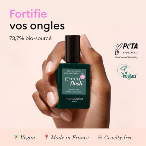 Manucurist Green Flash Base Coat Vitaminée base 15 ml fortifiante