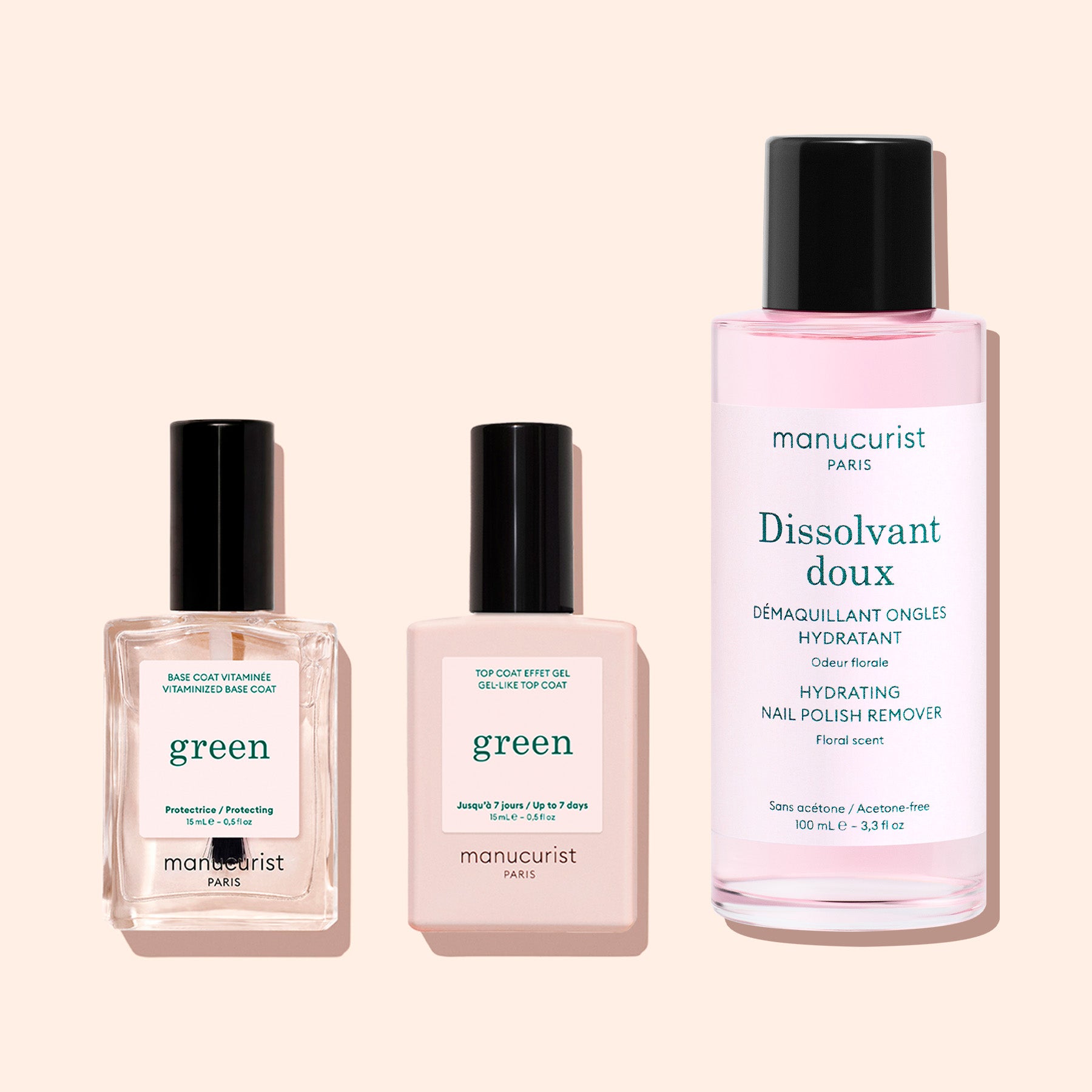 Manucurist Green Base Coat Vitaminée base fortifiante kératine