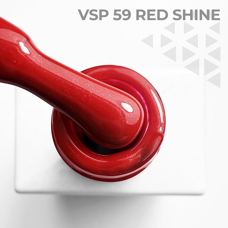 Elyamaje N°59 Red Shine vernis semi-permanent rouge