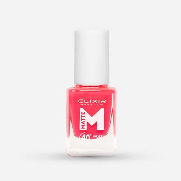 Élixir 40’’ #M18 vernis mat punch tenue 8 jours