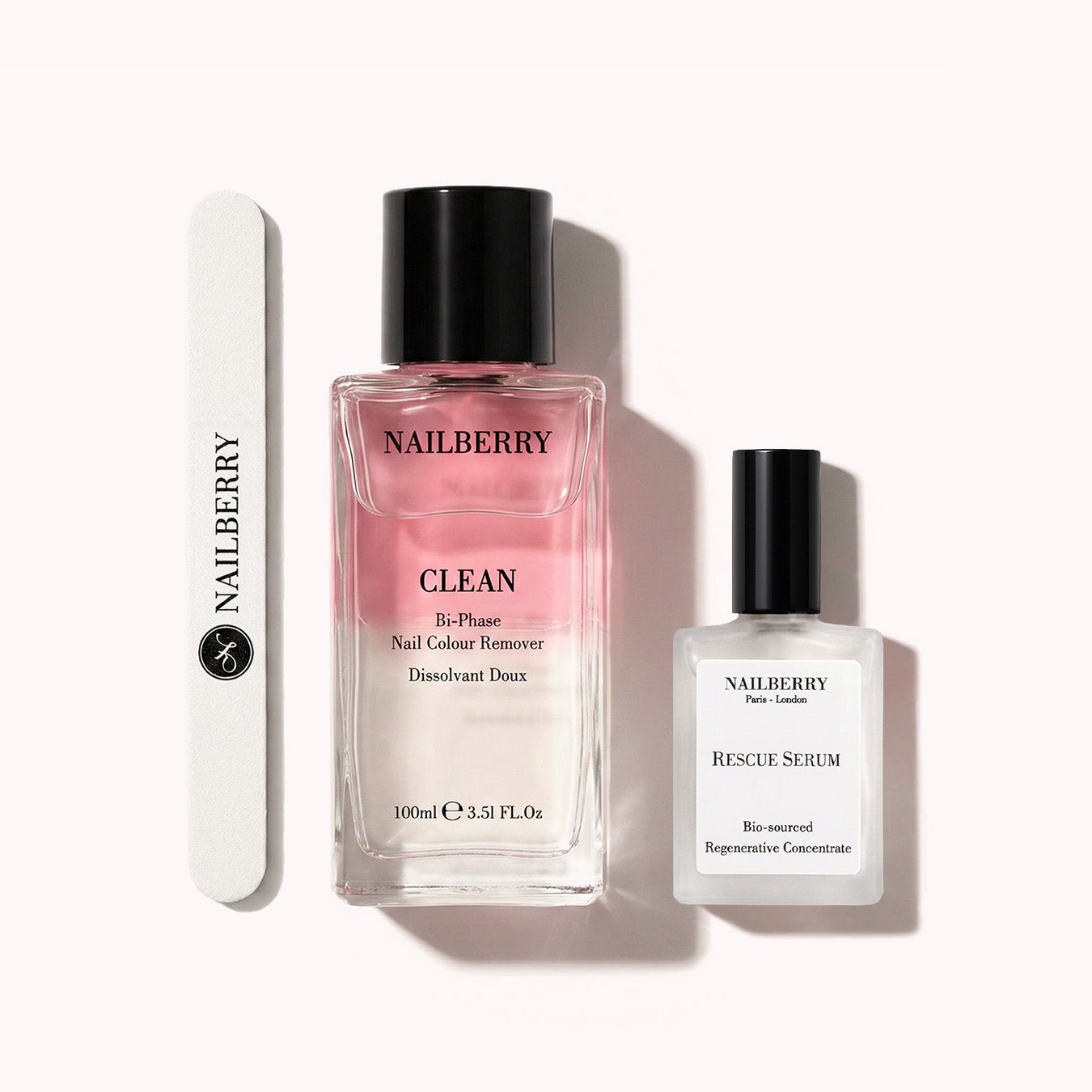 Nailberry Weekly Nail Rehab coffret 3 soins réparateur