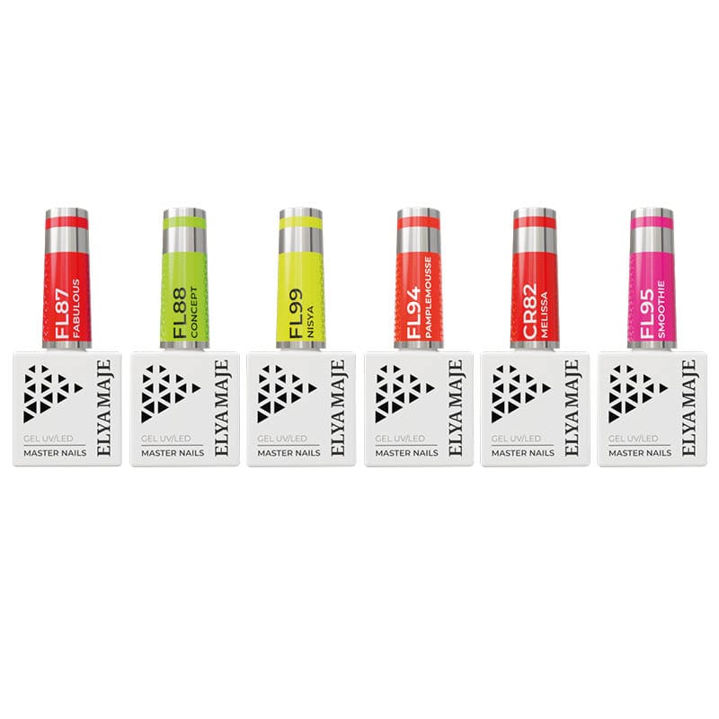 Elyamaje Coffret Fluo vernis semi-permanent édition limitée
