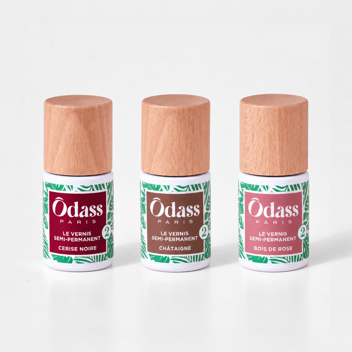 Ôdass Paris Le Trio sur mesure kit vernis semi-permanent LED