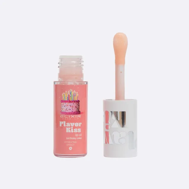 Élixir Flavor Kiss huile à lèvres Birthday Cake jojoba