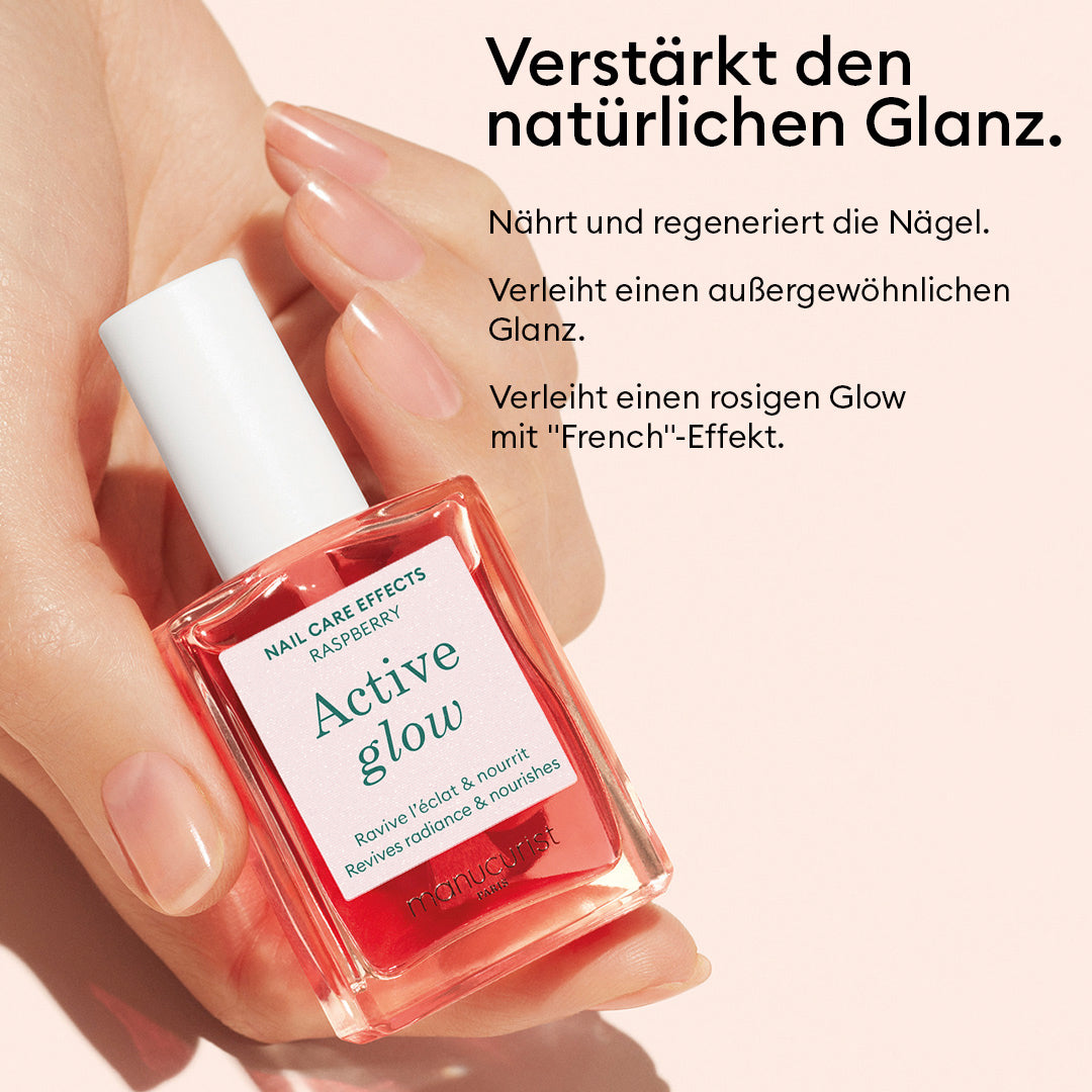 Manucurist French Manucure Glow kit vernis glow sans top coat