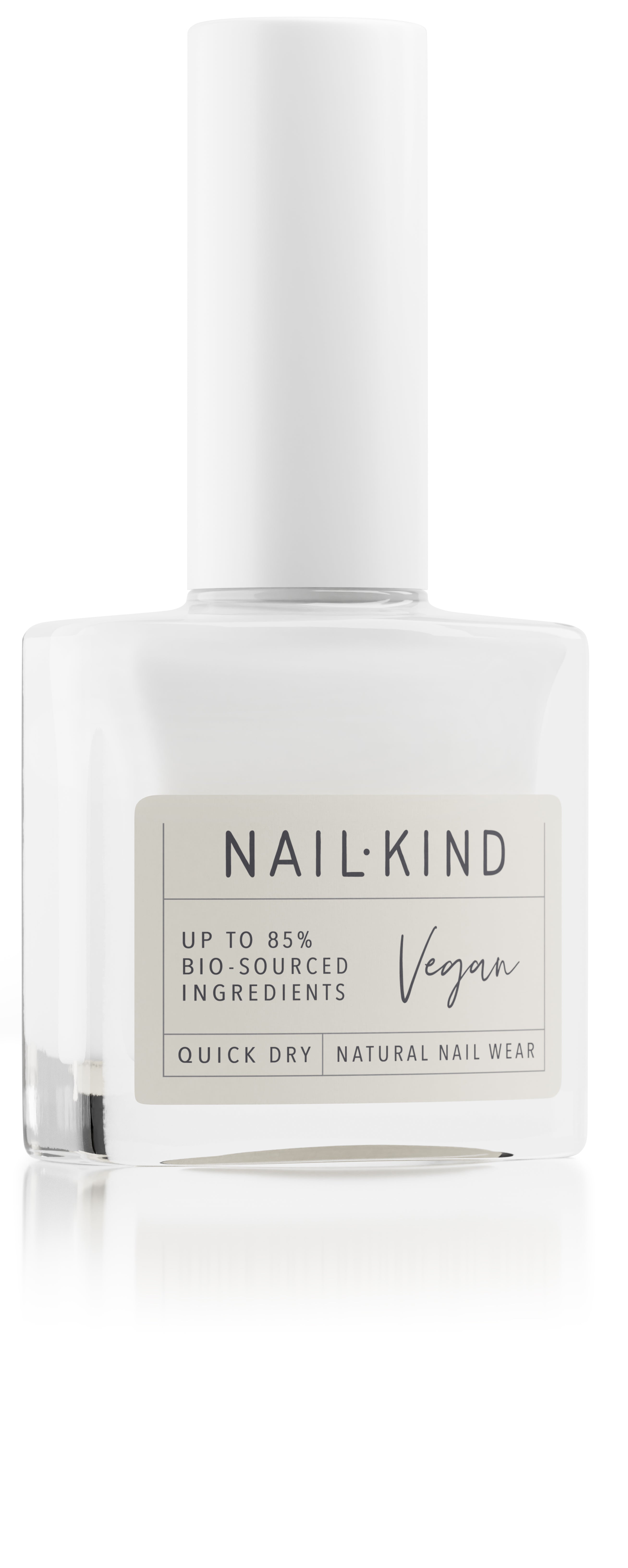 Nail Kind The Colour Squad Iced Candy vernis blanc vegan
