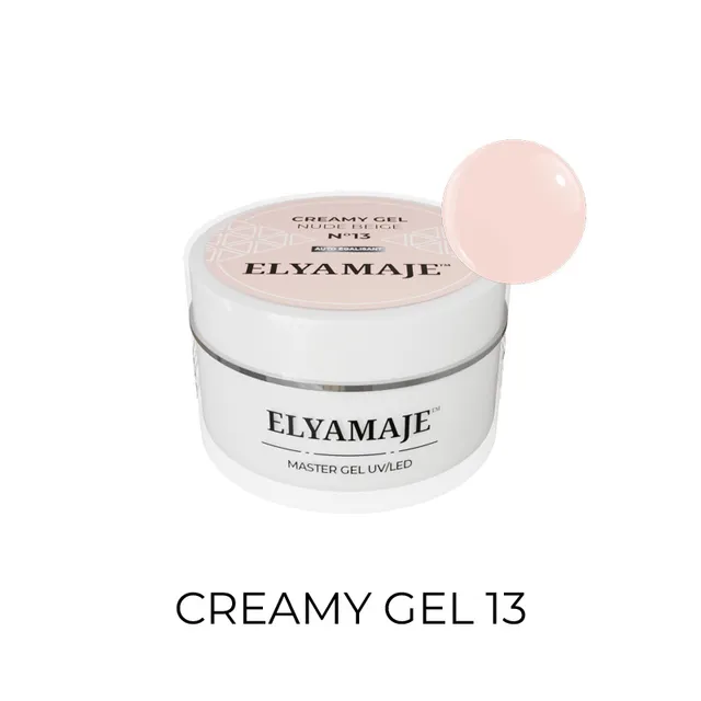 Elyamaje Creamy Gel Nude Beige n°13 gel UV nude