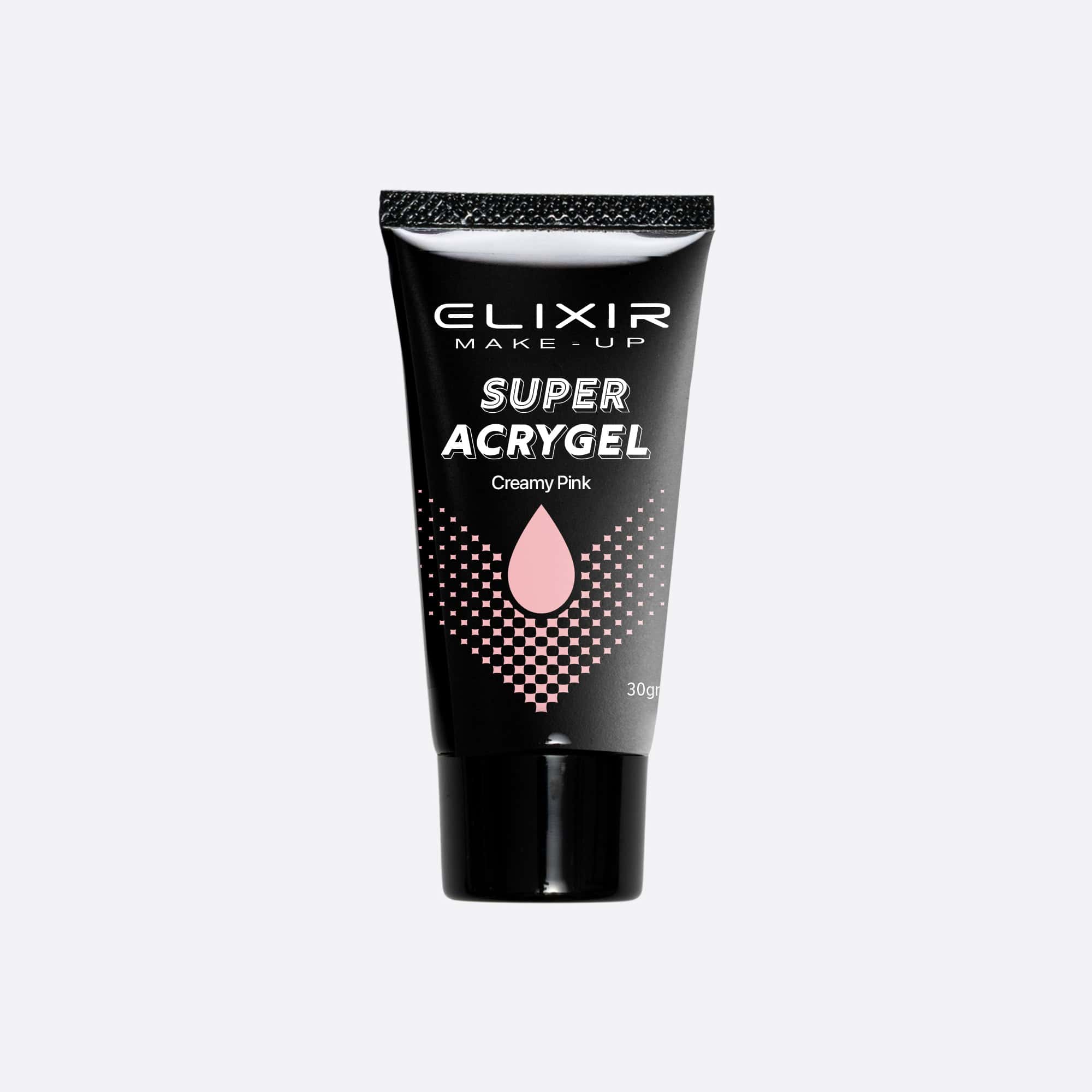 Élixir Super Acry Gel 908F gel construction 30g Creamy Pink