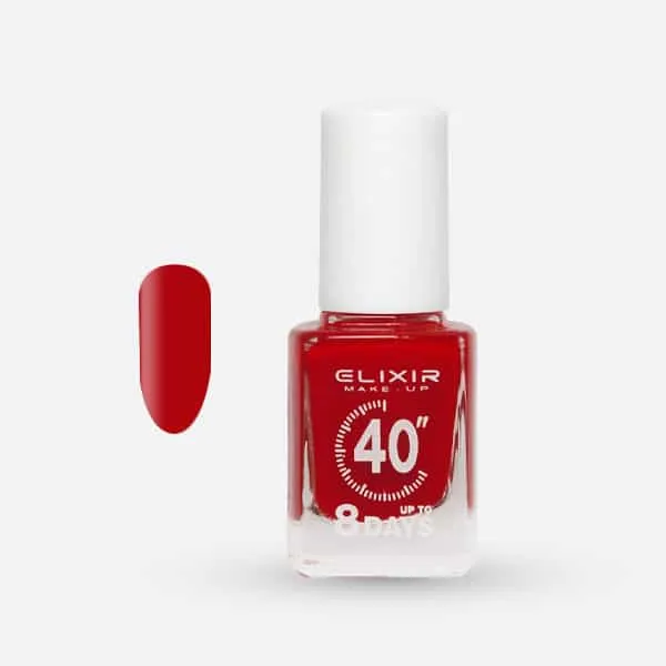 Élixir 40" Fast Dry vernis n°147 Crimson séchage 40 s