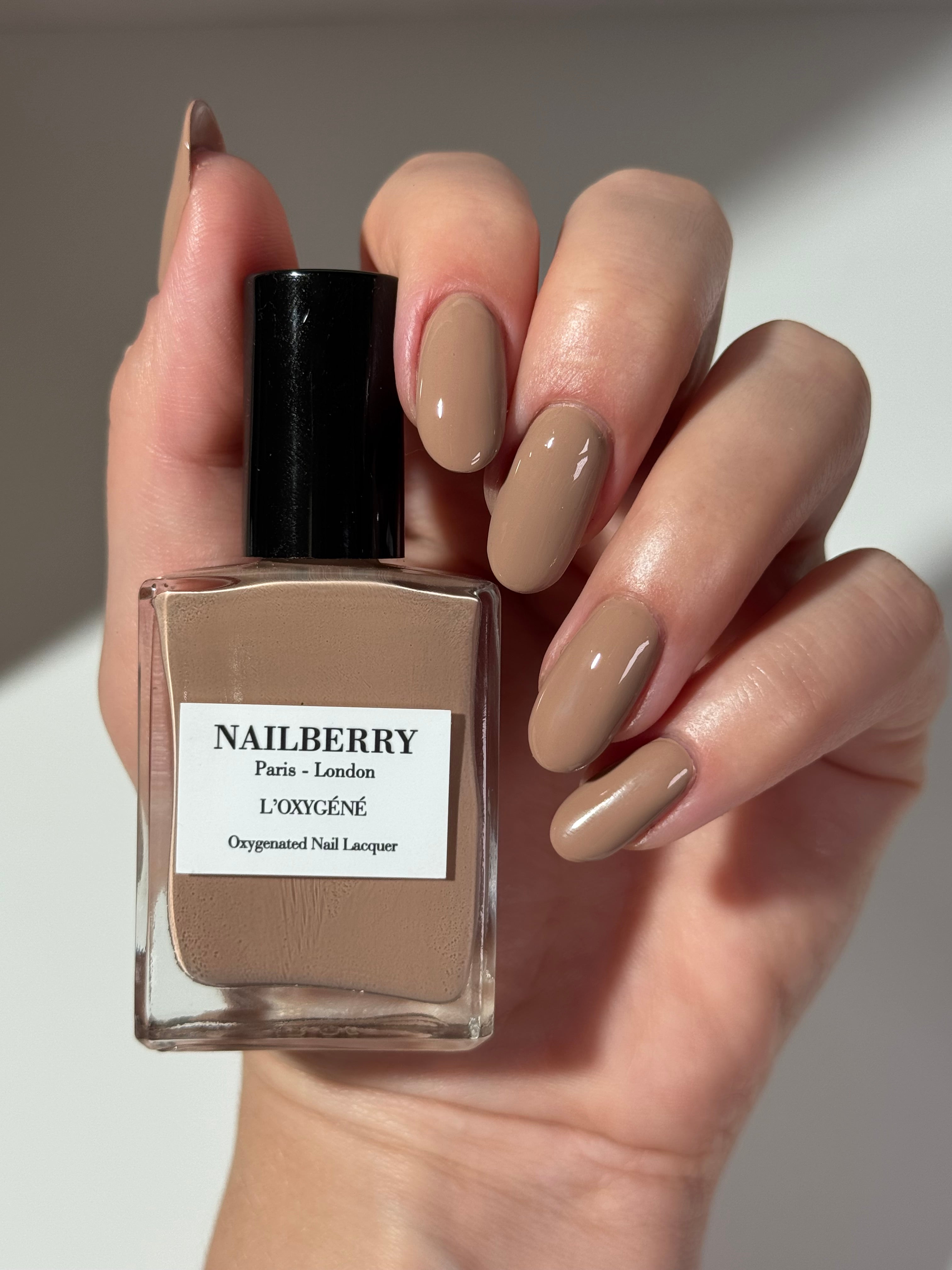 Nailberry L'Oxygéné Honesty vernis 14 ml beige opaque