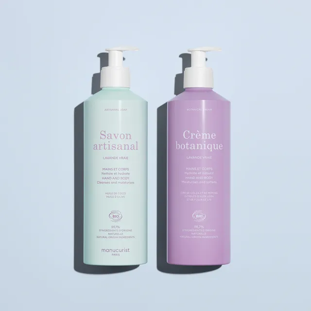 Manucurist Duo Lavande Vraie coffret soins mains bio
