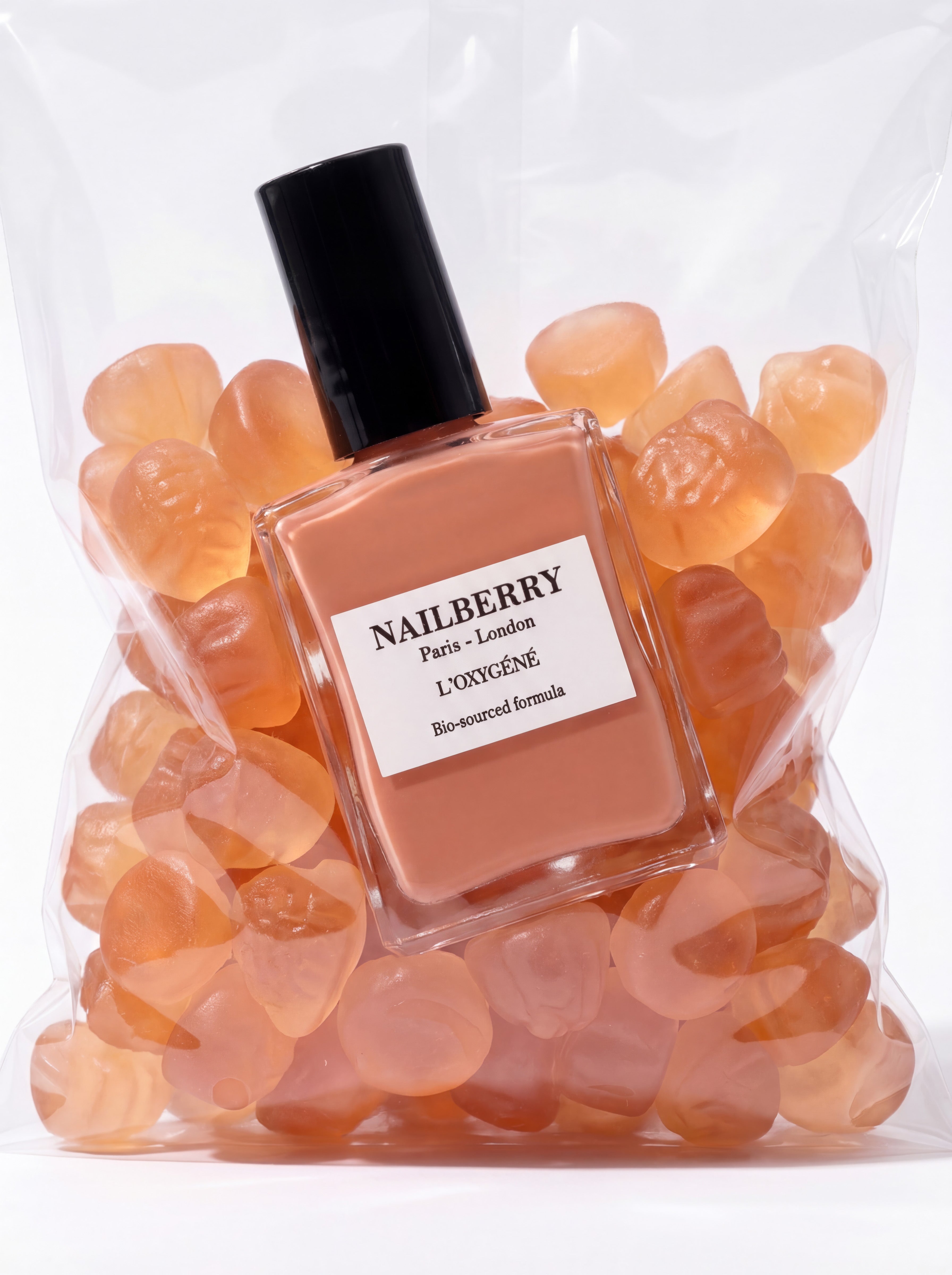 Nailberry L'Oxygéné Made You Blush vernis 14 ml pêche rosé