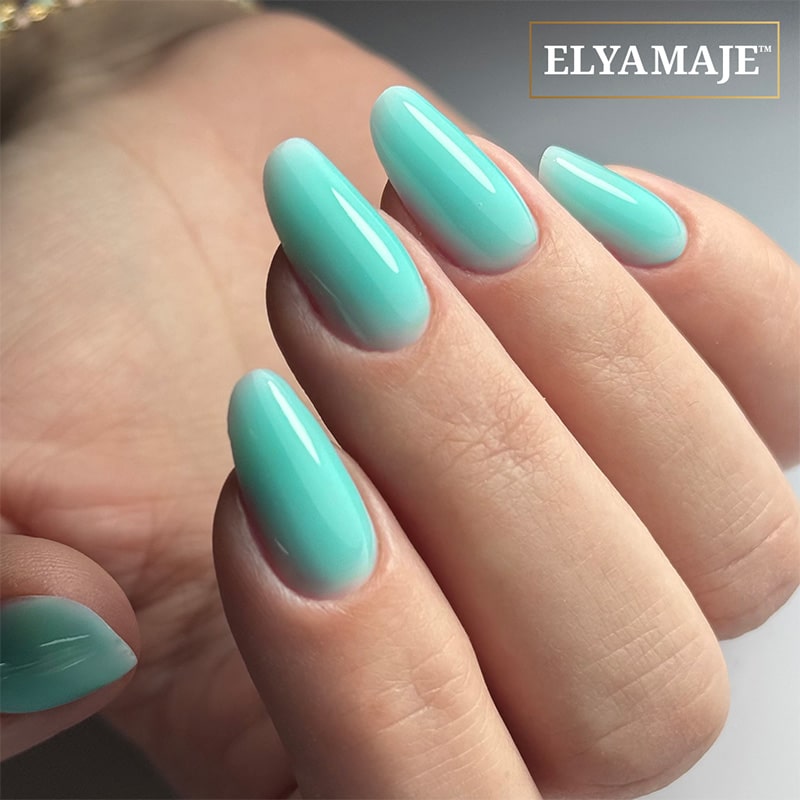 ElyaMaje Color Creamy Gel 03 Green Lagoon gel construction