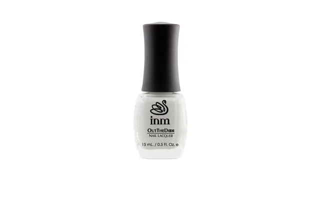 INM White Porcelain vernis à ongles blanc porcelaine