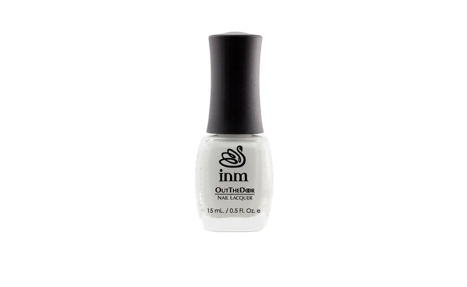 INM White Porcelain vernis à ongles blanc porcelaine