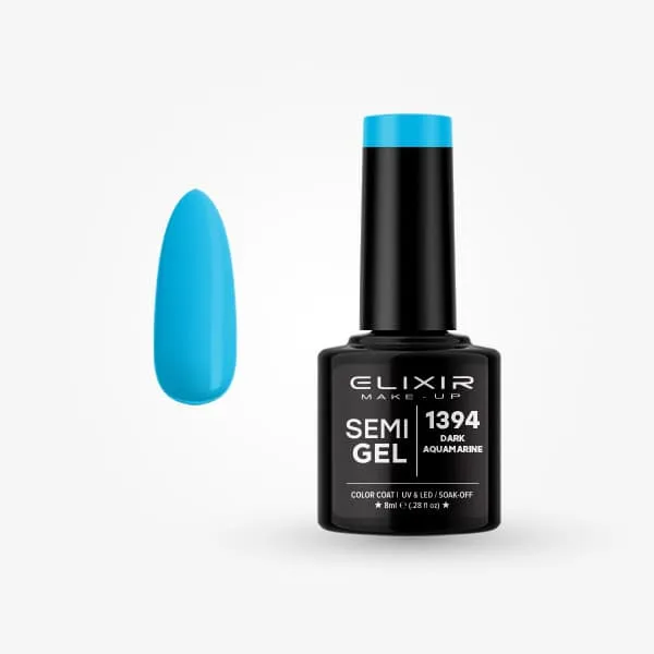 Élixir Semi Gel Vernis semi-permanent #1394 Dark Aquamarine 8 ml