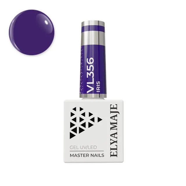 Elyamaje N°356 Iris vernis semi-permanent violet