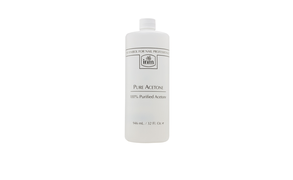 INM Pure Acetone dissolvant 32 oz acétone pure