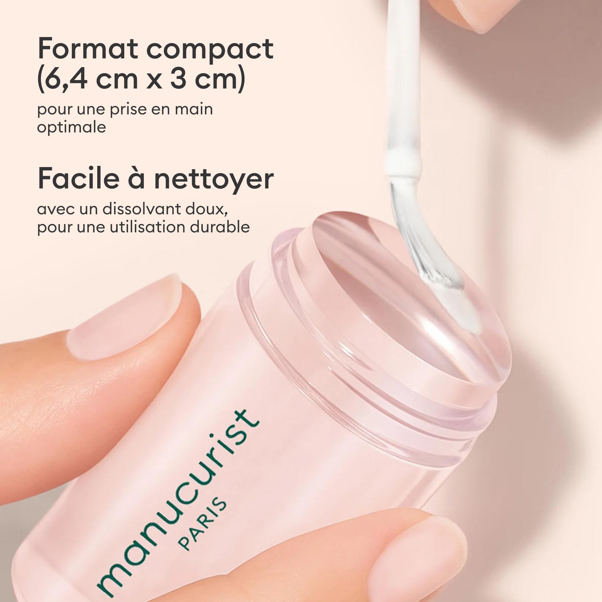 Manucurist Mani Stamper tampon ongles silicone french