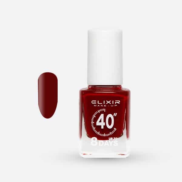 Élixir 40 Secondes #019 vernis séchage rapide grenat
