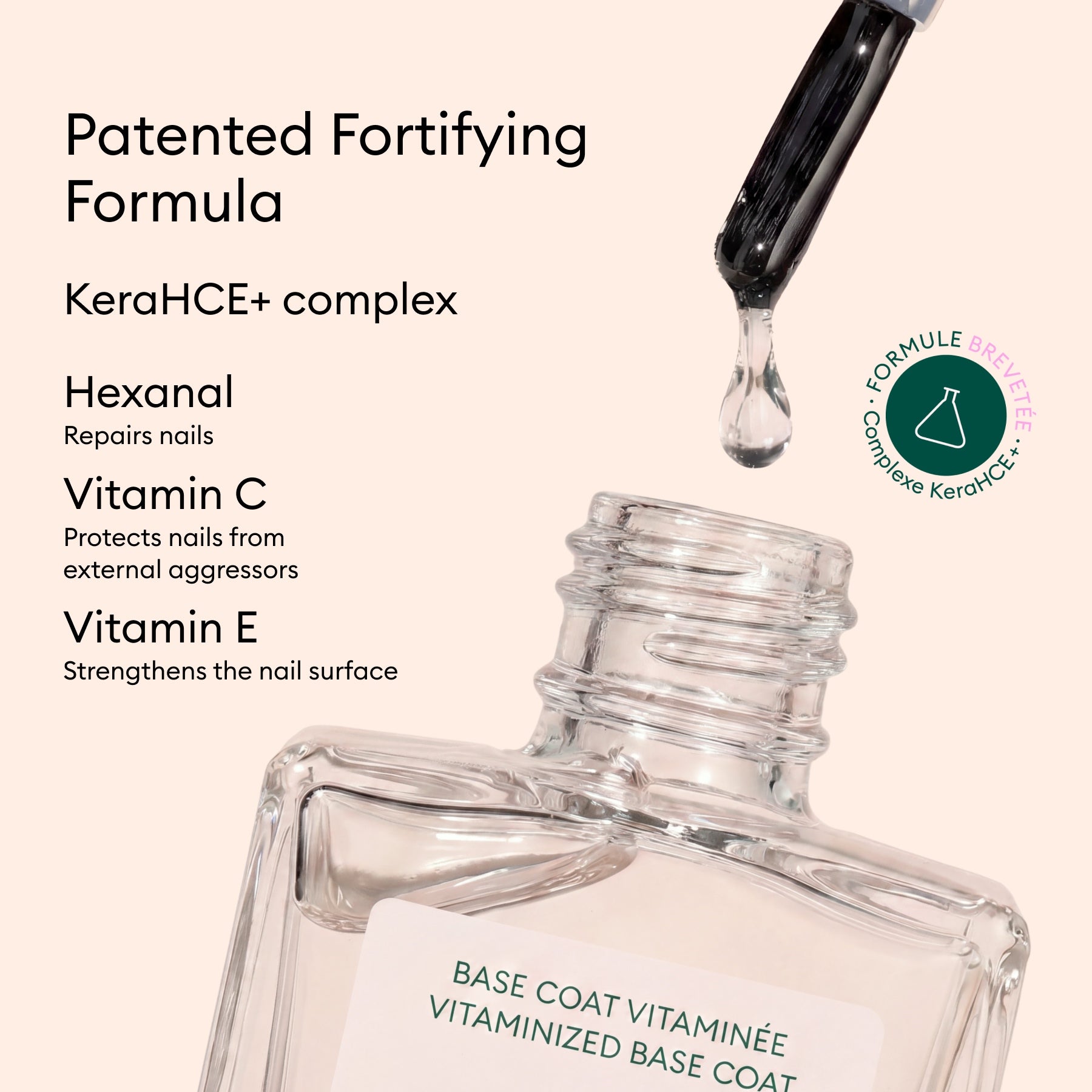 Manucurist Green Base Coat Vitaminée base fortifiante kératine