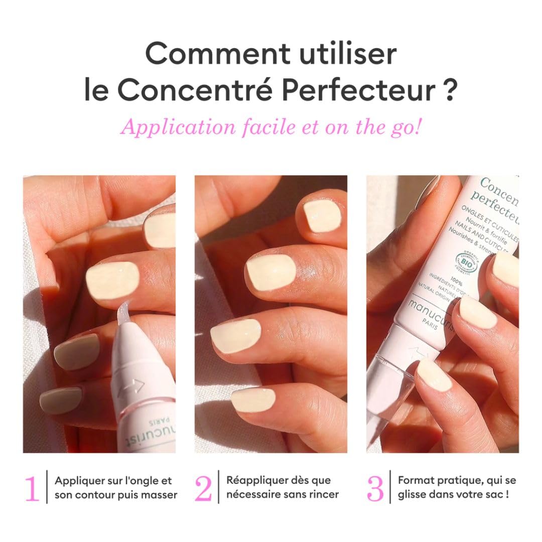 Manucurist Concentré Perfecteur stylo soin ongles huile de ricin