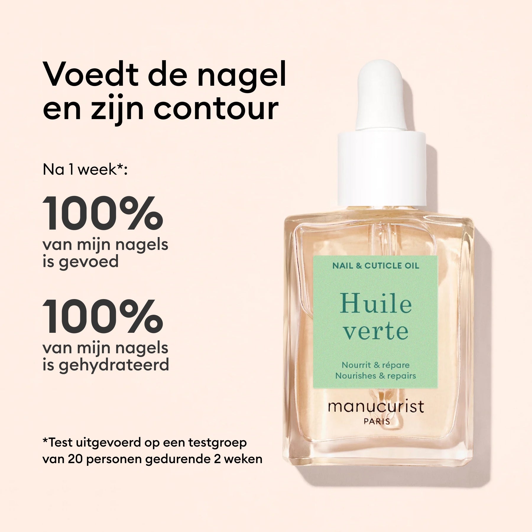 Manucurist Huile Verte huile cuticules hydratante 6 huiles