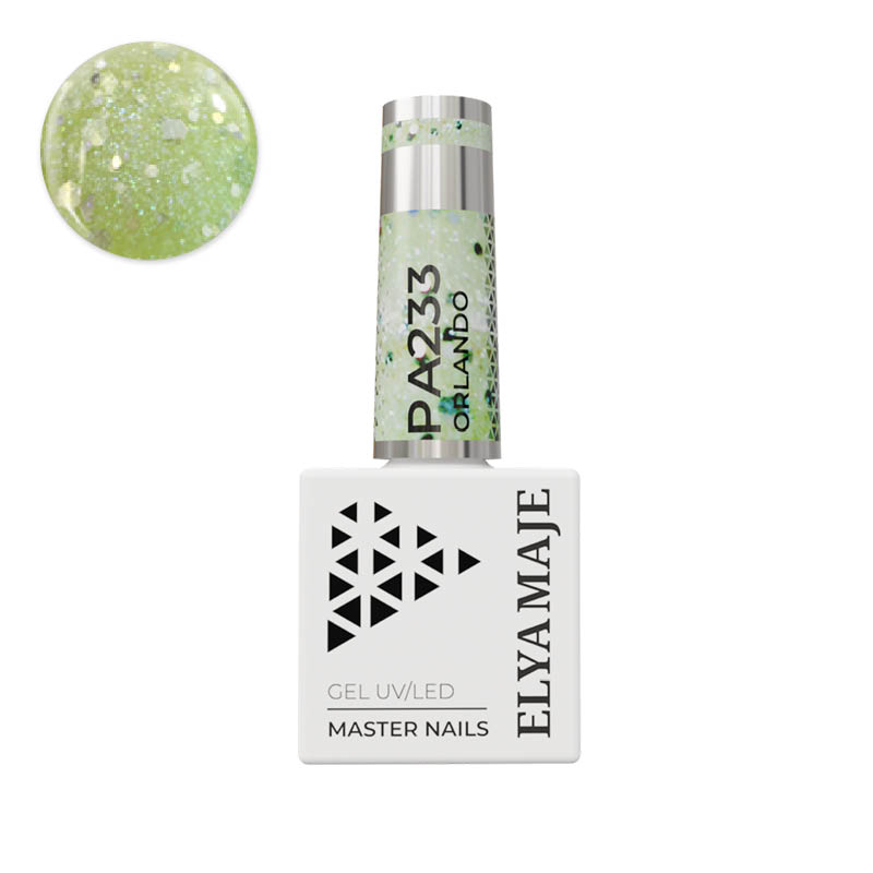 Elyamaje N°233 Orlando vernis semi-permanent couvrance nette