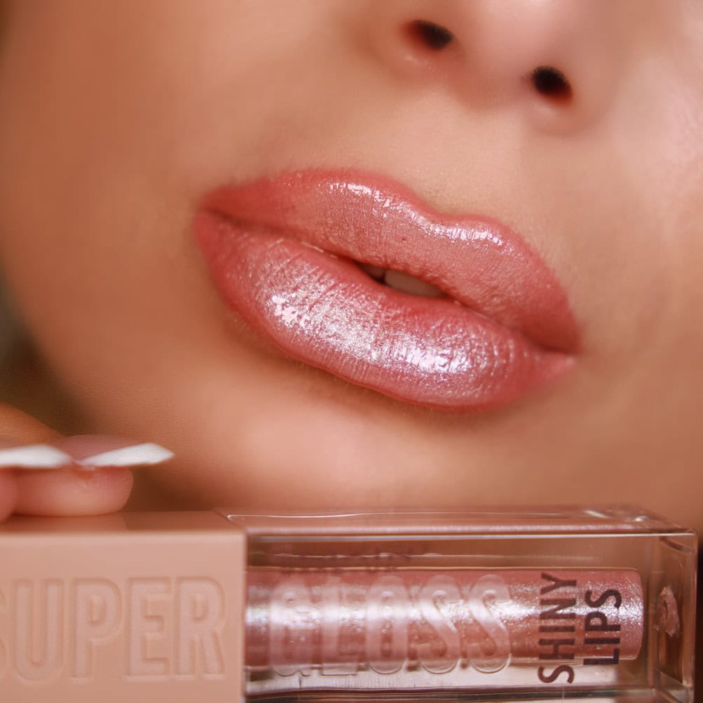 Élixir Lip Combo gloss + crayon Malta rose beige brillant